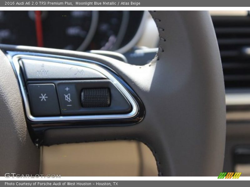 Moonlight Blue Metallic / Atlas Beige 2016 Audi A6 2.0 TFSI Premium Plus