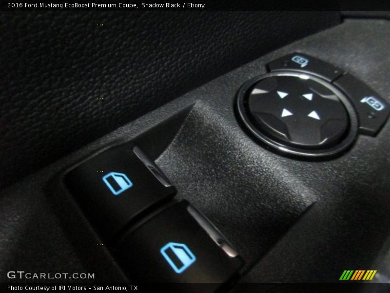 Shadow Black / Ebony 2016 Ford Mustang EcoBoost Premium Coupe