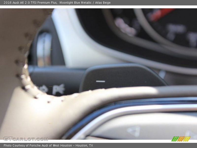 Moonlight Blue Metallic / Atlas Beige 2016 Audi A6 2.0 TFSI Premium Plus