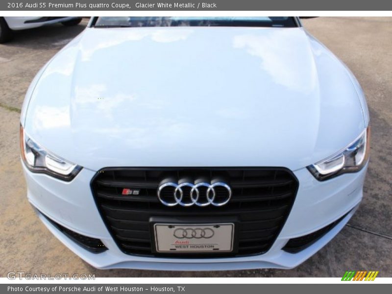 Glacier White Metallic / Black 2016 Audi S5 Premium Plus quattro Coupe