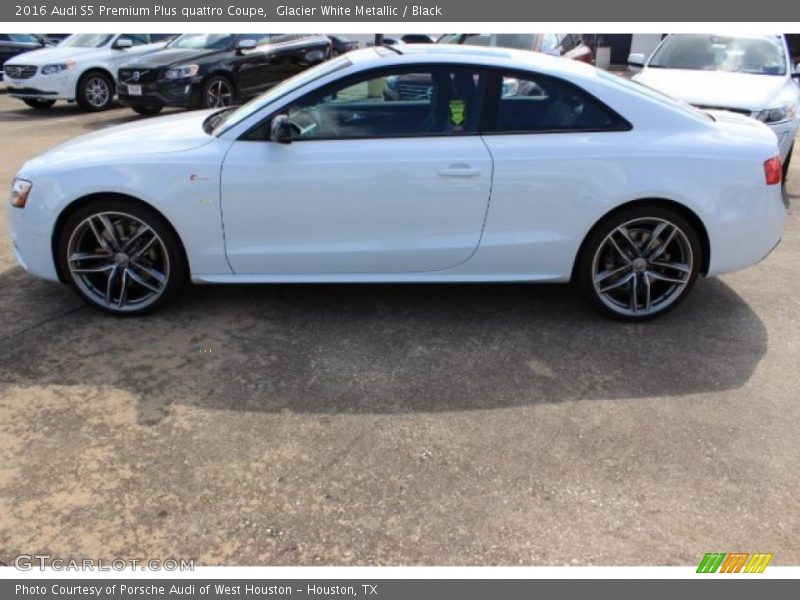 Glacier White Metallic / Black 2016 Audi S5 Premium Plus quattro Coupe