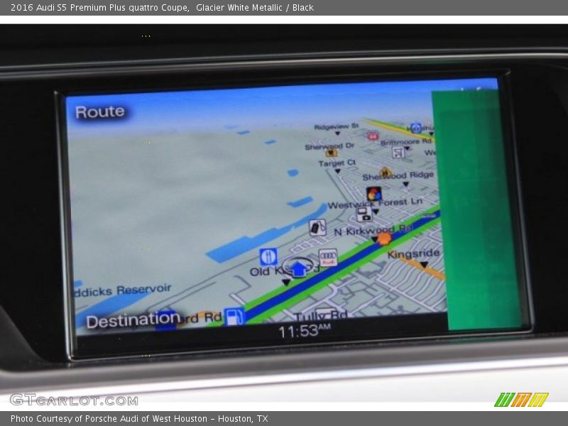 Navigation of 2016 S5 Premium Plus quattro Coupe