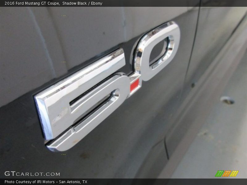 Shadow Black / Ebony 2016 Ford Mustang GT Coupe