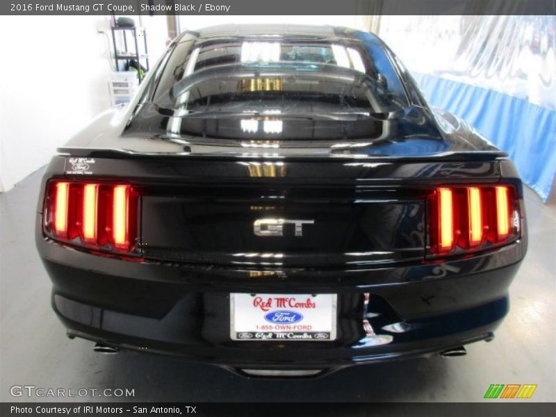 Shadow Black / Ebony 2016 Ford Mustang GT Coupe