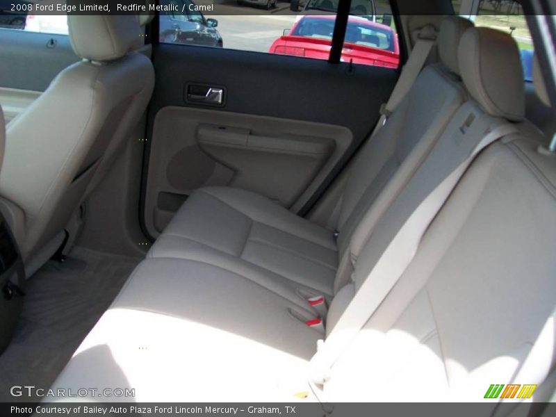 Redfire Metallic / Camel 2008 Ford Edge Limited