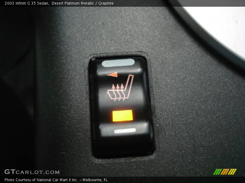 Desert Platinum Metallic / Graphite 2003 Infiniti G 35 Sedan