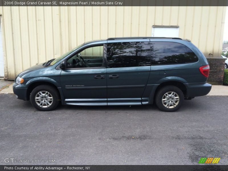 Magnesium Pearl / Medium Slate Gray 2006 Dodge Grand Caravan SE