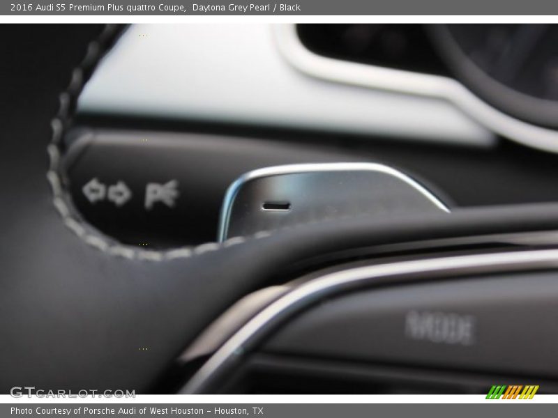 Daytona Grey Pearl / Black 2016 Audi S5 Premium Plus quattro Coupe
