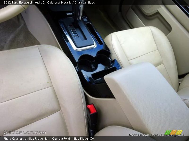 Gold Leaf Metallic / Charcoal Black 2012 Ford Escape Limited V6