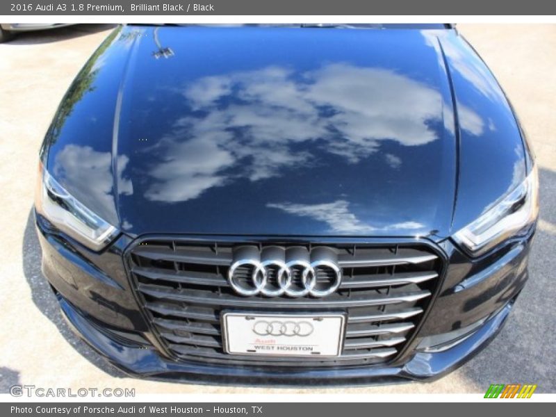 Brilliant Black / Black 2016 Audi A3 1.8 Premium