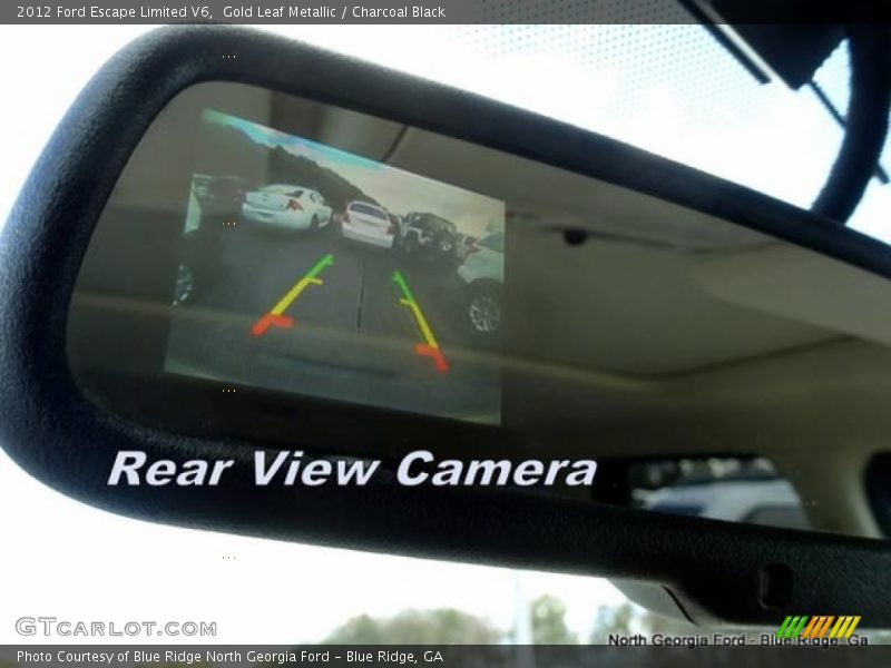 Gold Leaf Metallic / Charcoal Black 2012 Ford Escape Limited V6