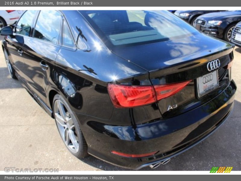 Brilliant Black / Black 2016 Audi A3 1.8 Premium