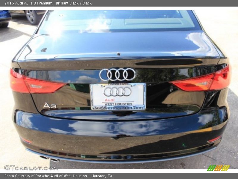Brilliant Black / Black 2016 Audi A3 1.8 Premium
