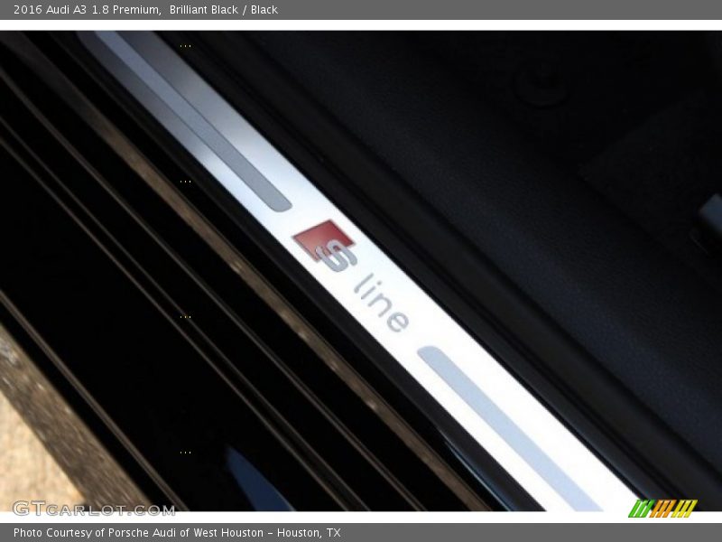 Brilliant Black / Black 2016 Audi A3 1.8 Premium