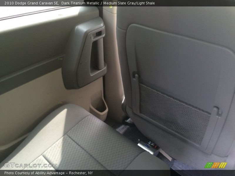 Dark Titanium Metallic / Medium Slate Gray/Light Shale 2010 Dodge Grand Caravan SE