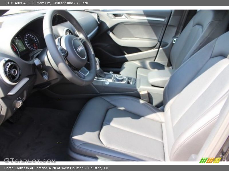 Brilliant Black / Black 2016 Audi A3 1.8 Premium