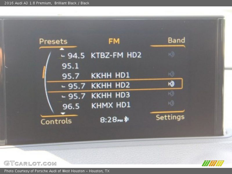 Brilliant Black / Black 2016 Audi A3 1.8 Premium