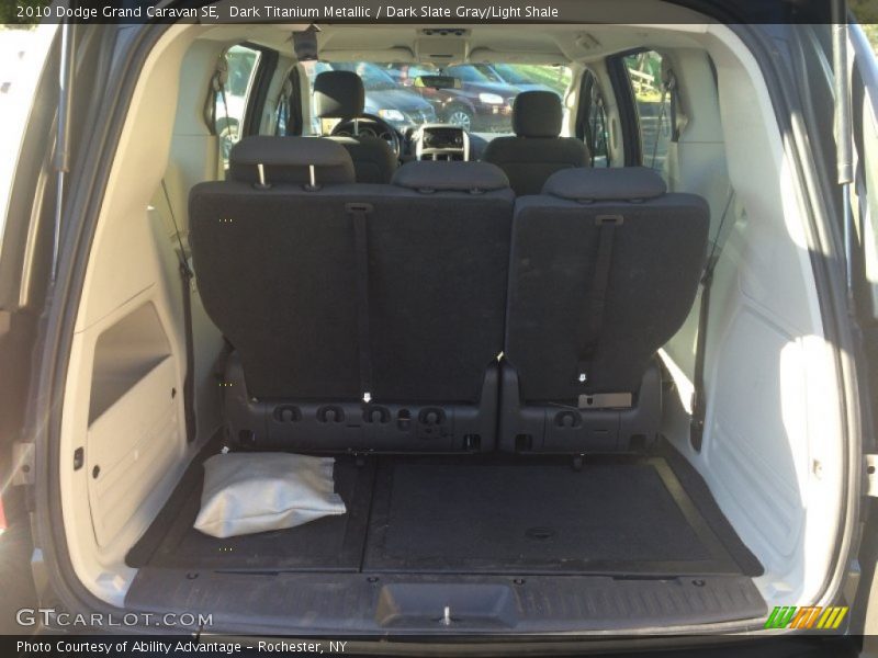 Dark Titanium Metallic / Dark Slate Gray/Light Shale 2010 Dodge Grand Caravan SE
