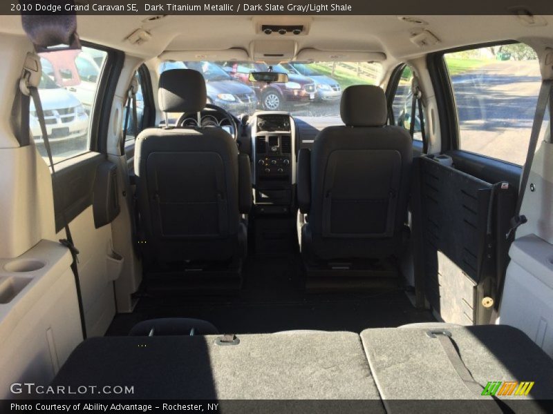 Dark Titanium Metallic / Dark Slate Gray/Light Shale 2010 Dodge Grand Caravan SE