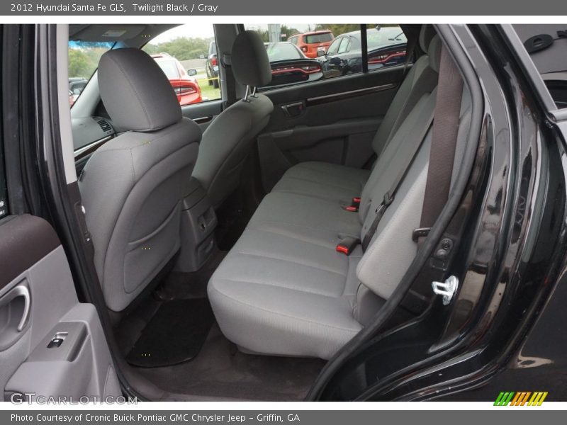 Twilight Black / Gray 2012 Hyundai Santa Fe GLS