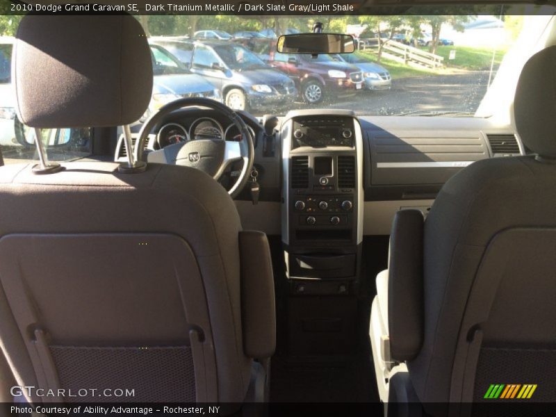 Dark Titanium Metallic / Dark Slate Gray/Light Shale 2010 Dodge Grand Caravan SE