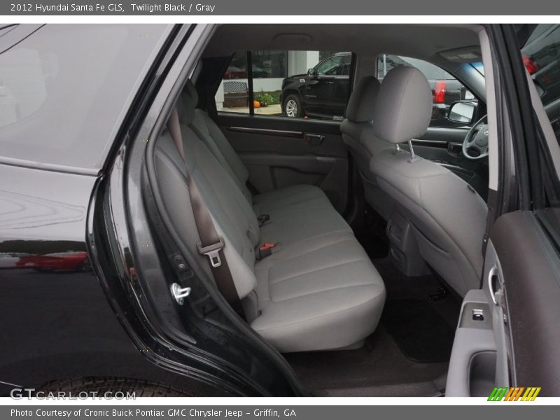 Twilight Black / Gray 2012 Hyundai Santa Fe GLS
