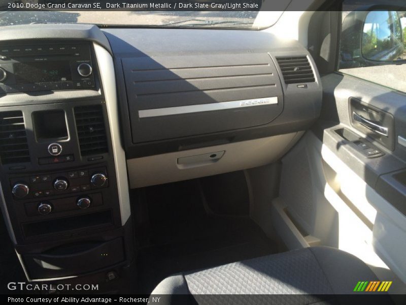 Dark Titanium Metallic / Dark Slate Gray/Light Shale 2010 Dodge Grand Caravan SE