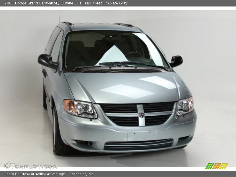 Butane Blue Pearl / Medium Slate Gray 2005 Dodge Grand Caravan SE