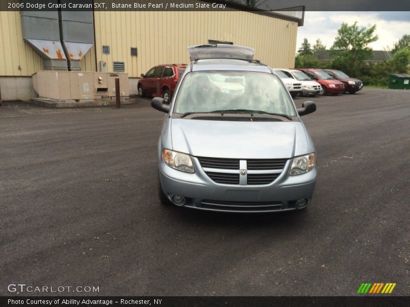 Butane Blue Pearl / Medium Slate Gray 2006 Dodge Grand Caravan SXT