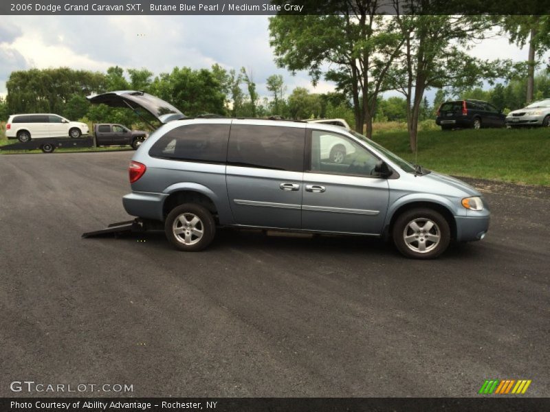 Butane Blue Pearl / Medium Slate Gray 2006 Dodge Grand Caravan SXT
