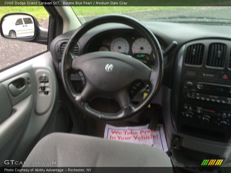 Butane Blue Pearl / Medium Slate Gray 2006 Dodge Grand Caravan SXT