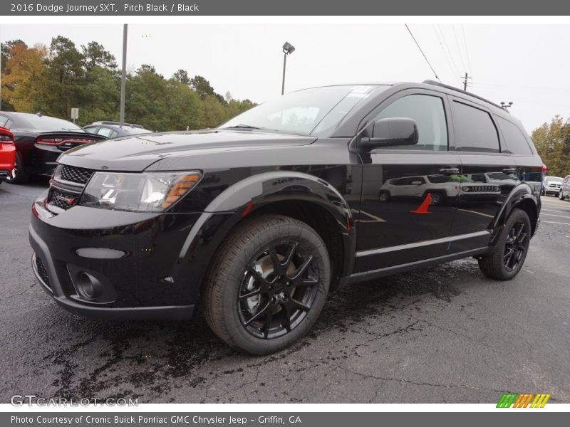 Front 3/4 View of 2016 Journey SXT