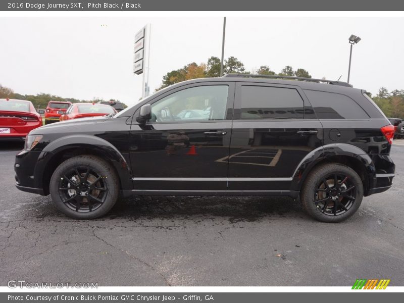 Pitch Black / Black 2016 Dodge Journey SXT