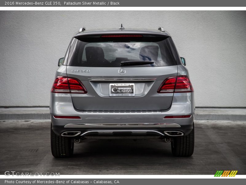 Palladium Silver Metallic / Black 2016 Mercedes-Benz GLE 350