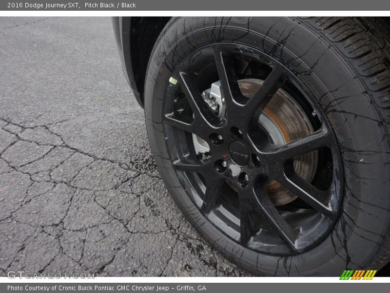 Pitch Black / Black 2016 Dodge Journey SXT