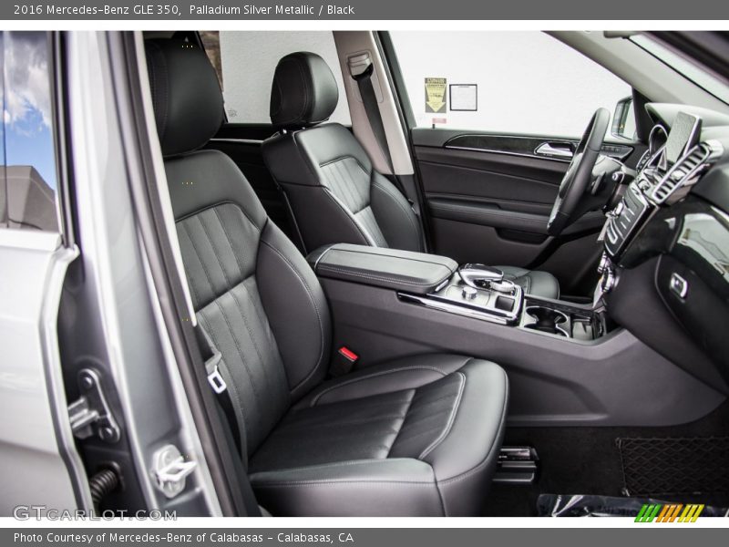 Palladium Silver Metallic / Black 2016 Mercedes-Benz GLE 350