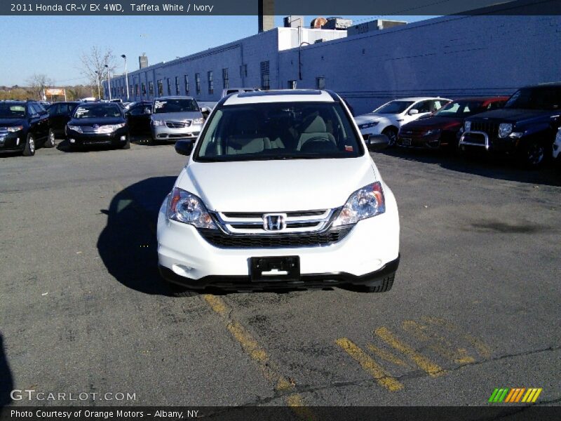 Taffeta White / Ivory 2011 Honda CR-V EX 4WD