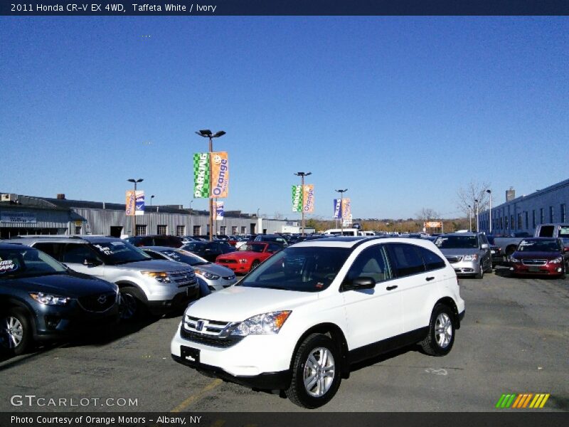 Taffeta White / Ivory 2011 Honda CR-V EX 4WD