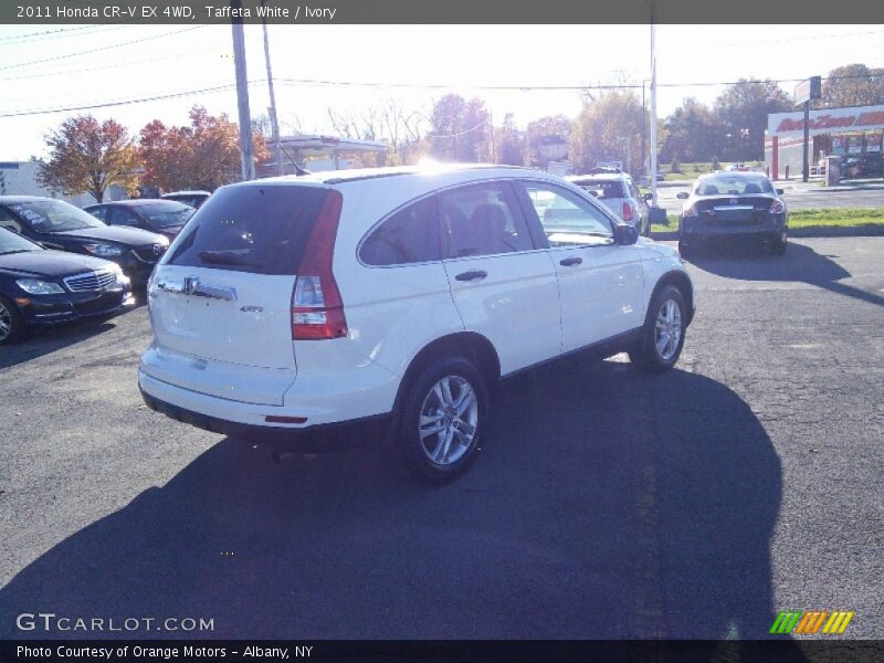 Taffeta White / Ivory 2011 Honda CR-V EX 4WD