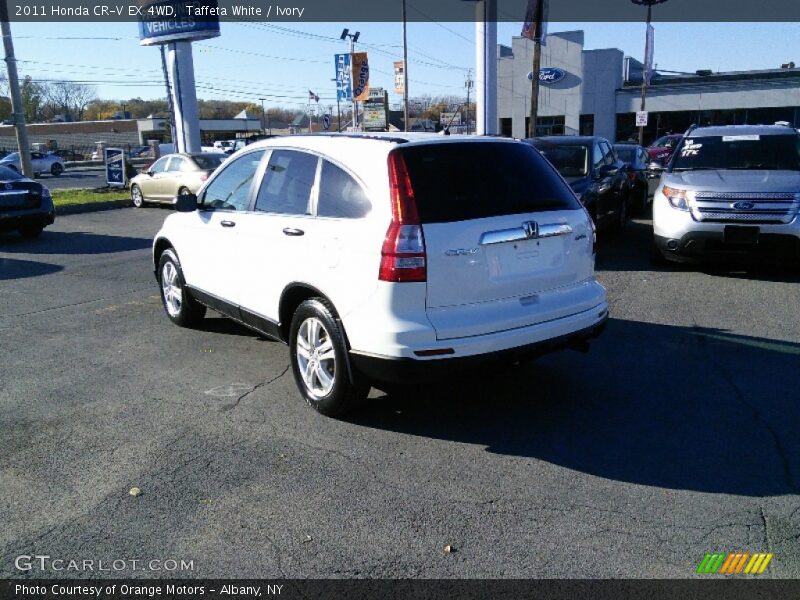 Taffeta White / Ivory 2011 Honda CR-V EX 4WD