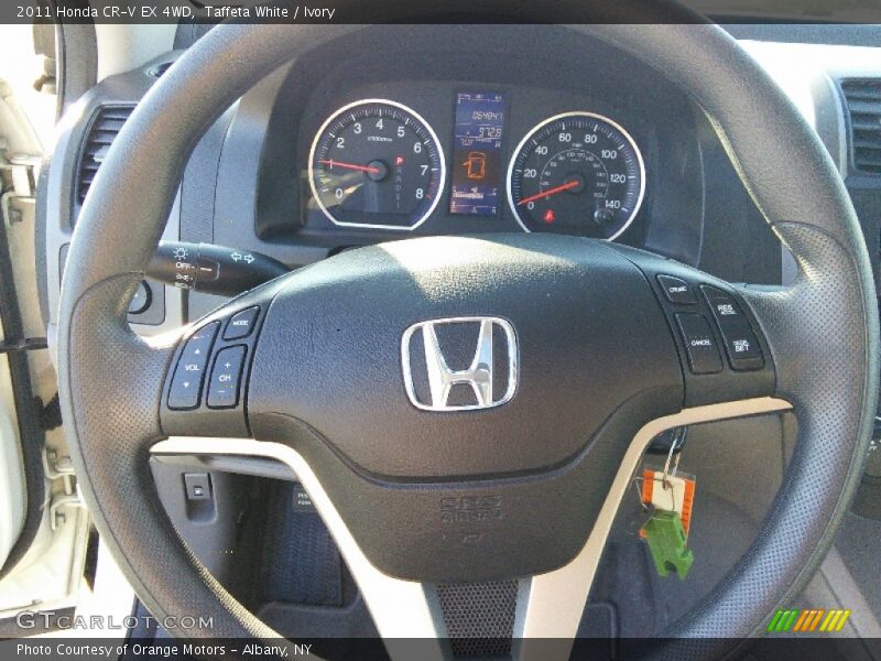 Taffeta White / Ivory 2011 Honda CR-V EX 4WD