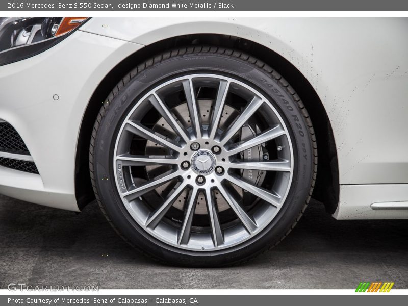  2016 S 550 Sedan Wheel