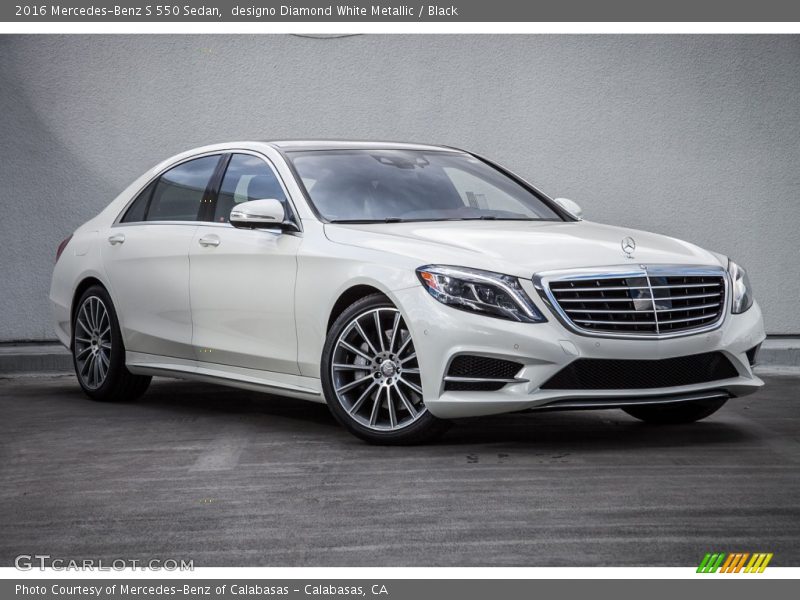 Front 3/4 View of 2016 S 550 Sedan