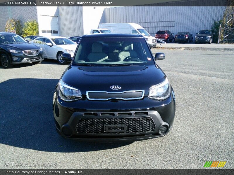 Shadow Black / Black Diamond Woven Cloth 2014 Kia Soul 1.6