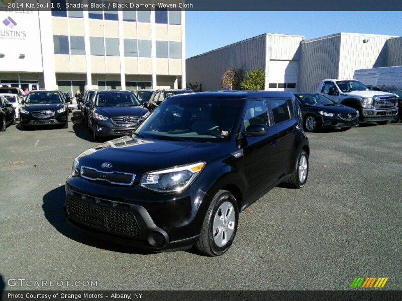 Shadow Black / Black Diamond Woven Cloth 2014 Kia Soul 1.6