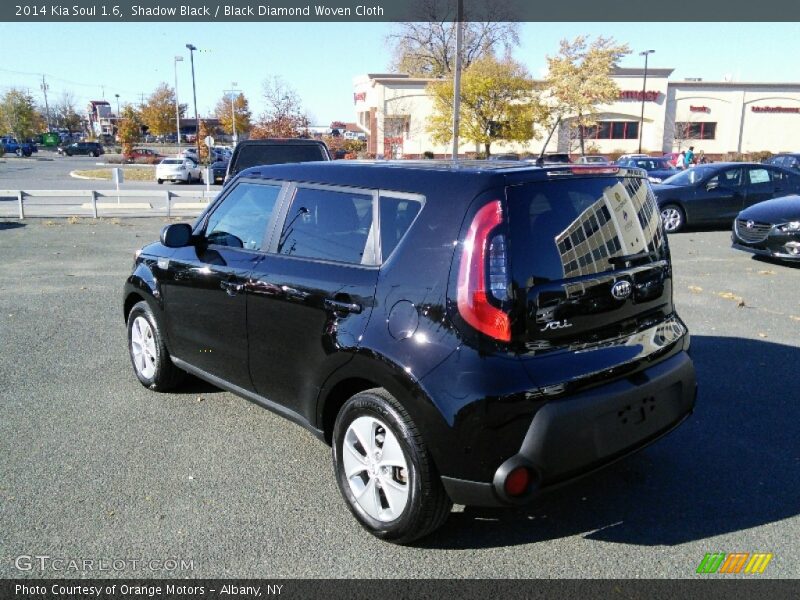Shadow Black / Black Diamond Woven Cloth 2014 Kia Soul 1.6