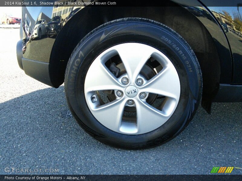 Shadow Black / Black Diamond Woven Cloth 2014 Kia Soul 1.6