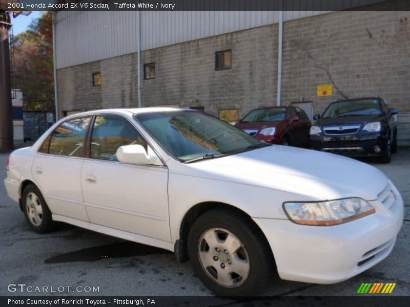 Taffeta White / Ivory 2001 Honda Accord EX V6 Sedan