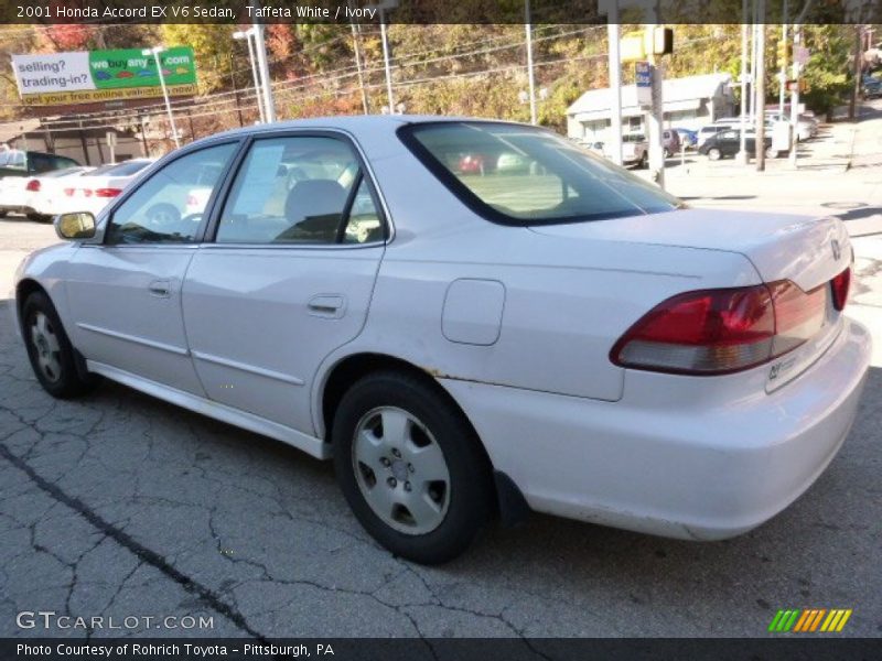 Taffeta White / Ivory 2001 Honda Accord EX V6 Sedan