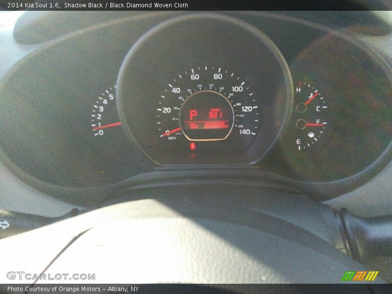 Shadow Black / Black Diamond Woven Cloth 2014 Kia Soul 1.6